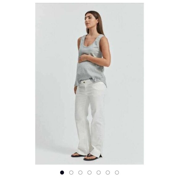 NWT Legoe Heritage Reversible Nursing Tank in Grey Marle - Picture 1 of 9